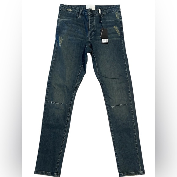 One Teaspoon Mr. Bones Jeans NWT - Picture 1 of 4